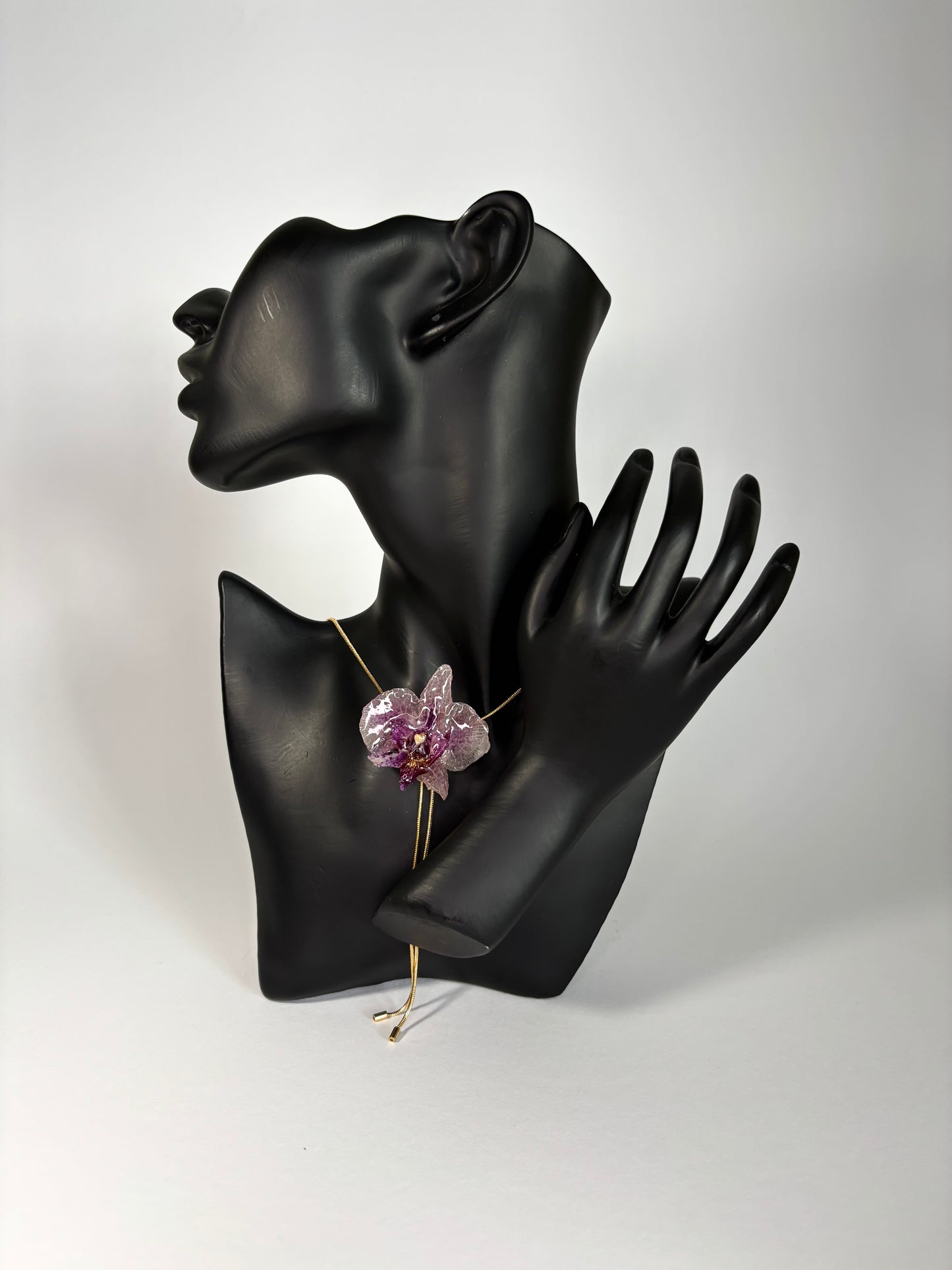 Mini purple orchid