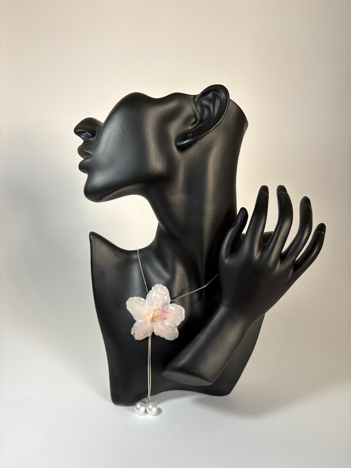 Soft pink hibiscus