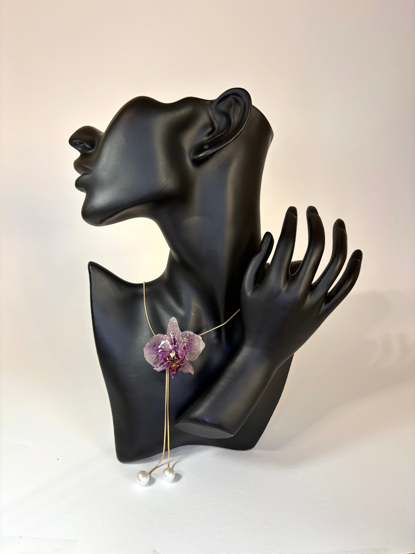 Mini purple orchid