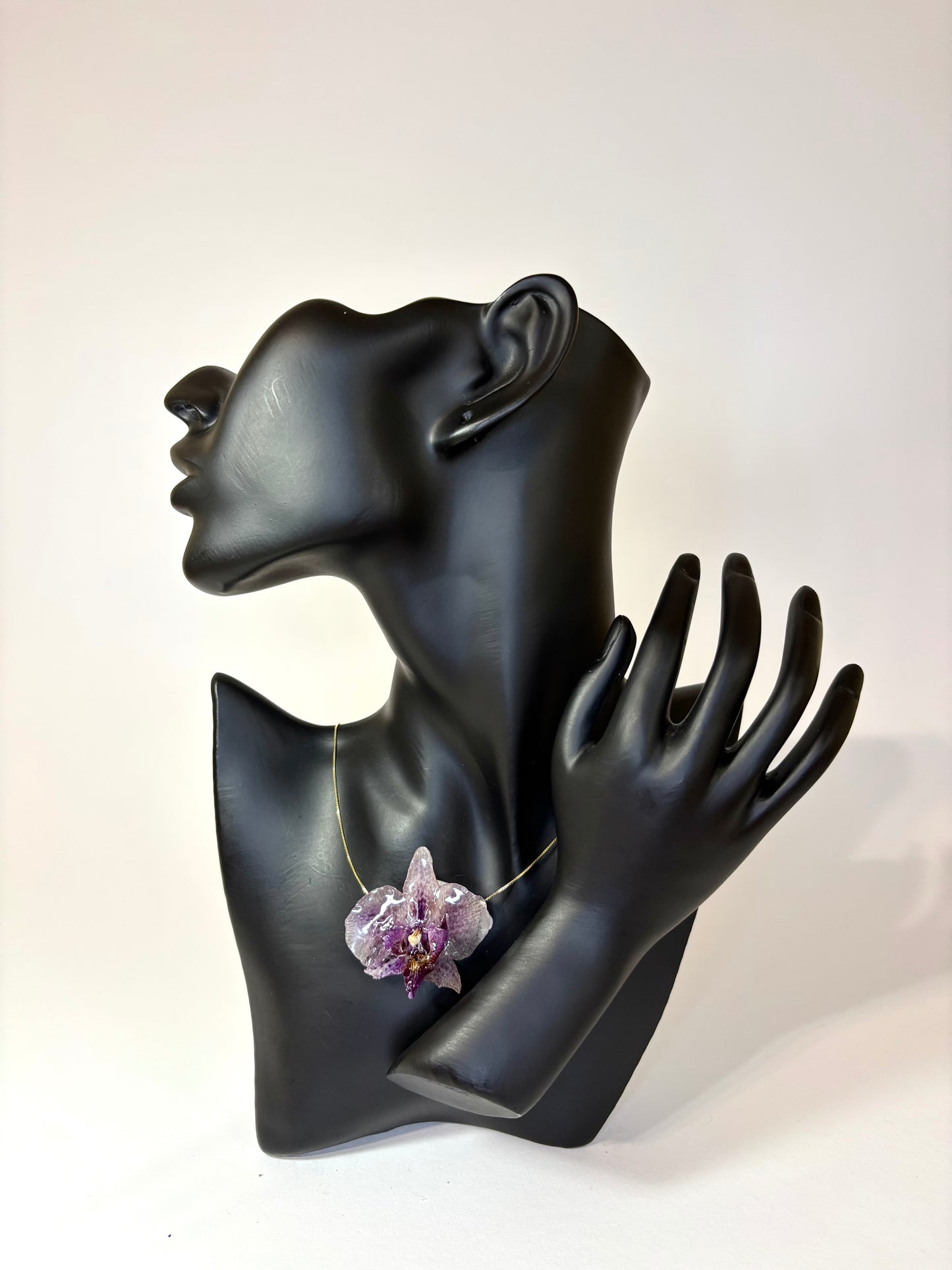 Mini purple orchid
