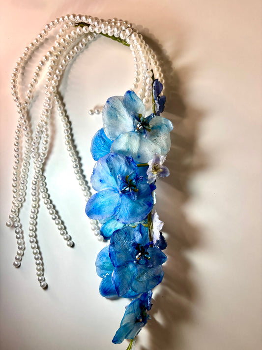 Buchet orhidee albastre💙