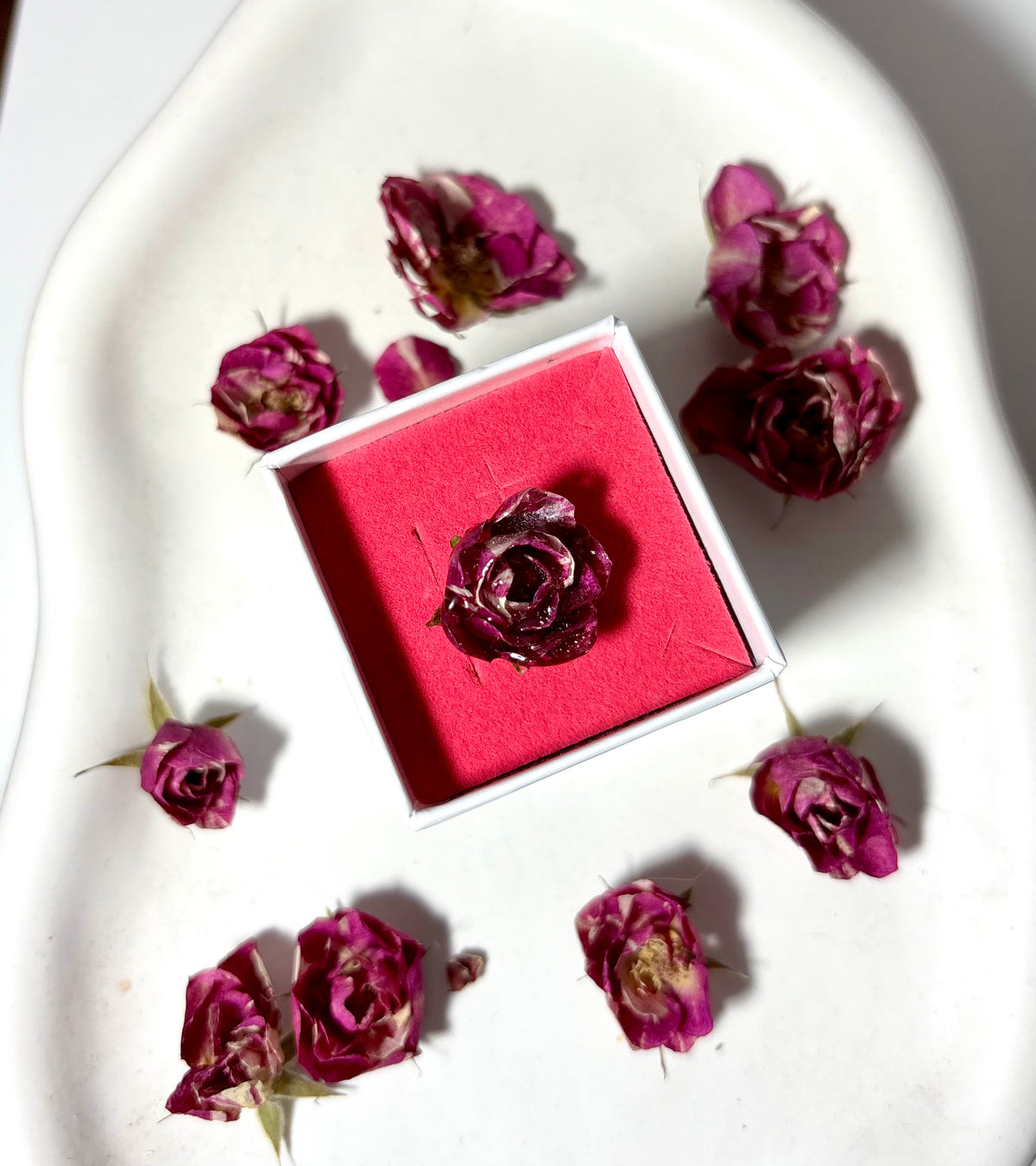 Inel mini trandafiri 🌹