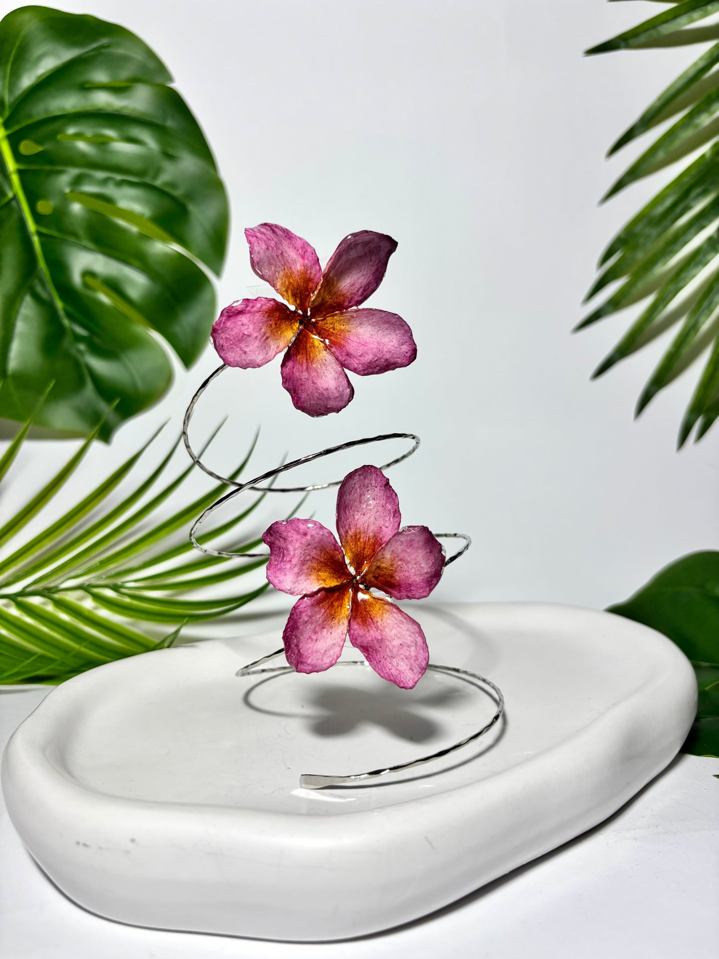 Double Plumeria bracelet 🌺