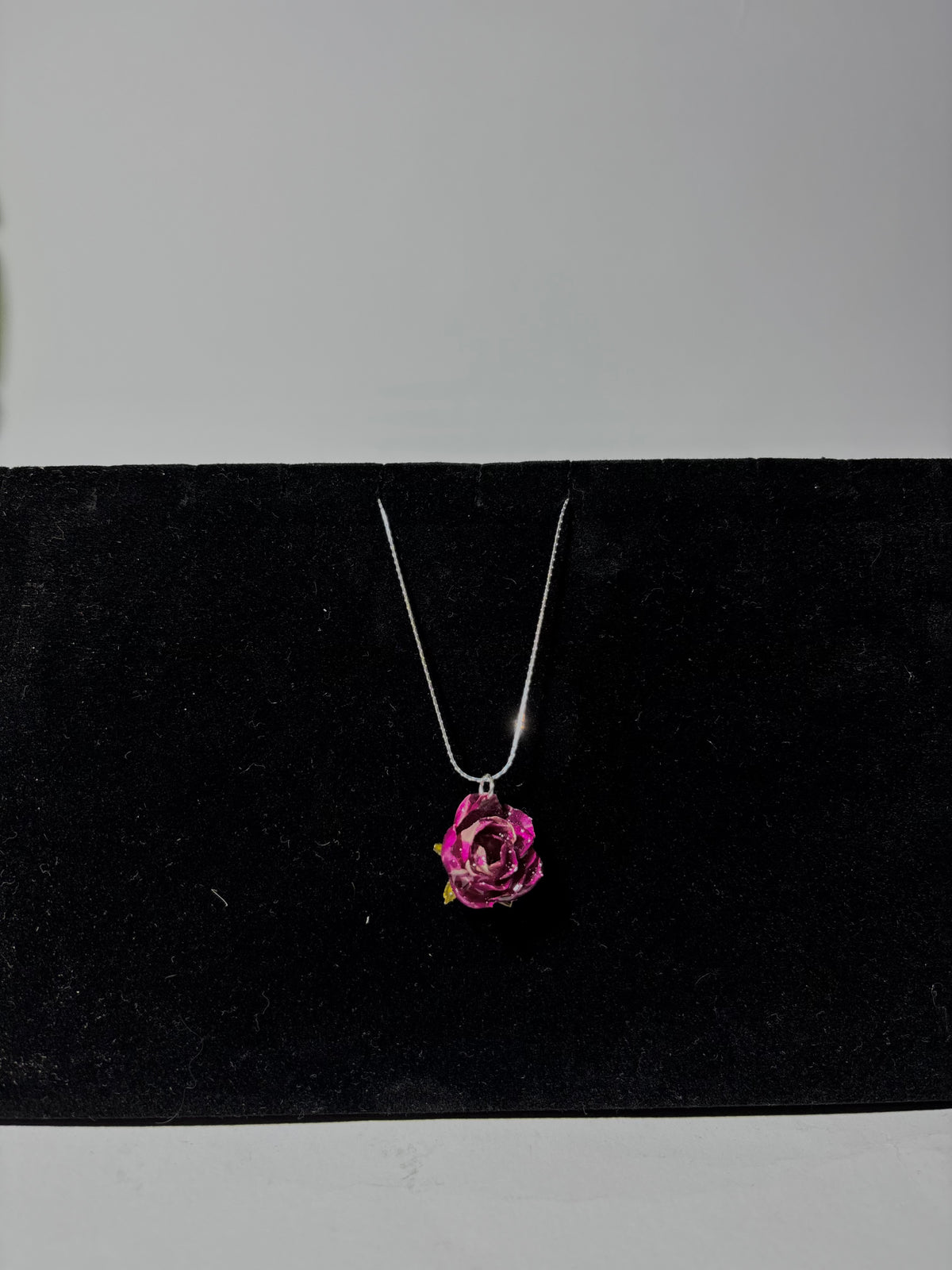 Colier mini trandafir 🌹
