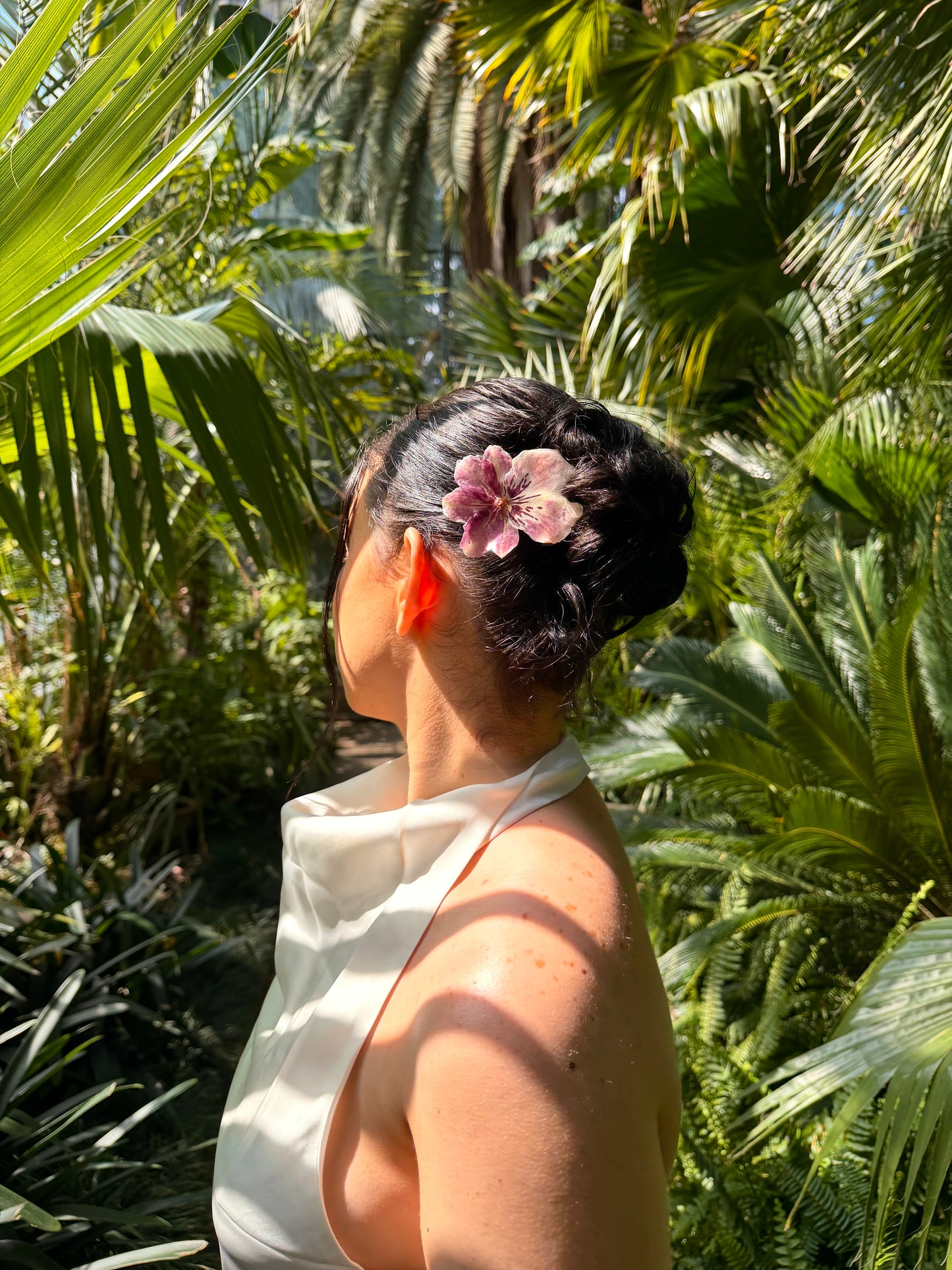 Tropical hairclip🌿💜