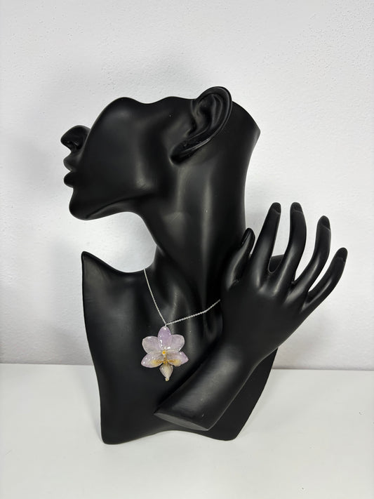 Mini purple orchid