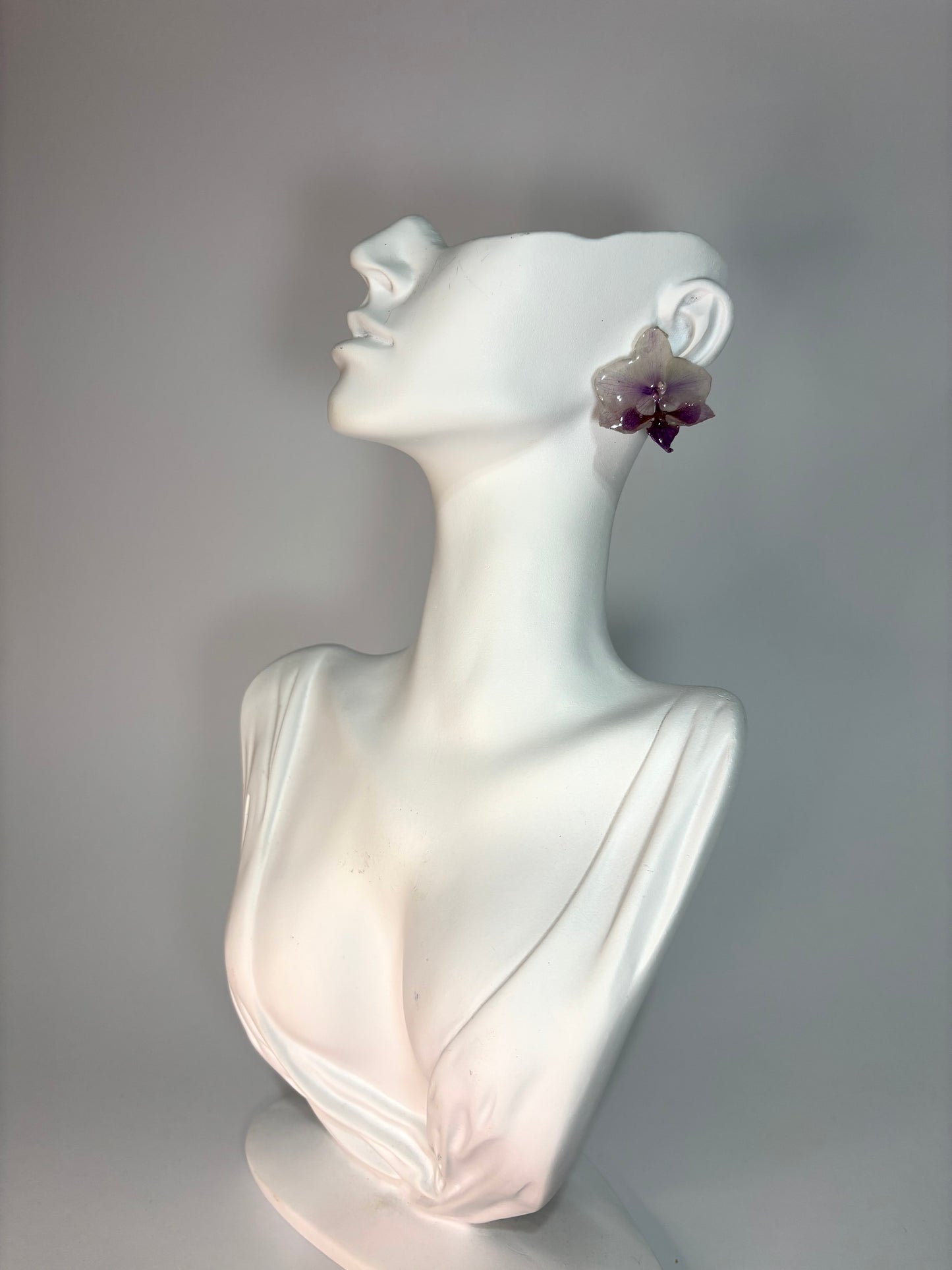 Cercei mini purple