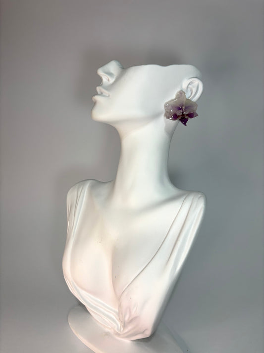 Cercei mini purple