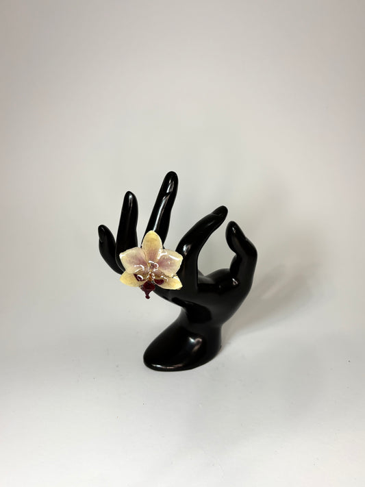 Sunet orchid ring