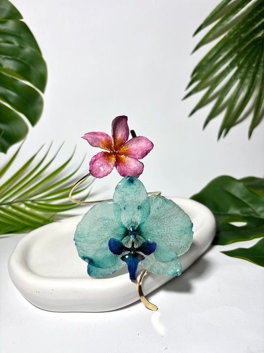 Pink tropical bracelet
