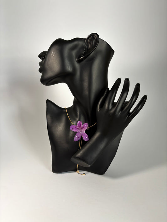 Mini purple Hibiscus
