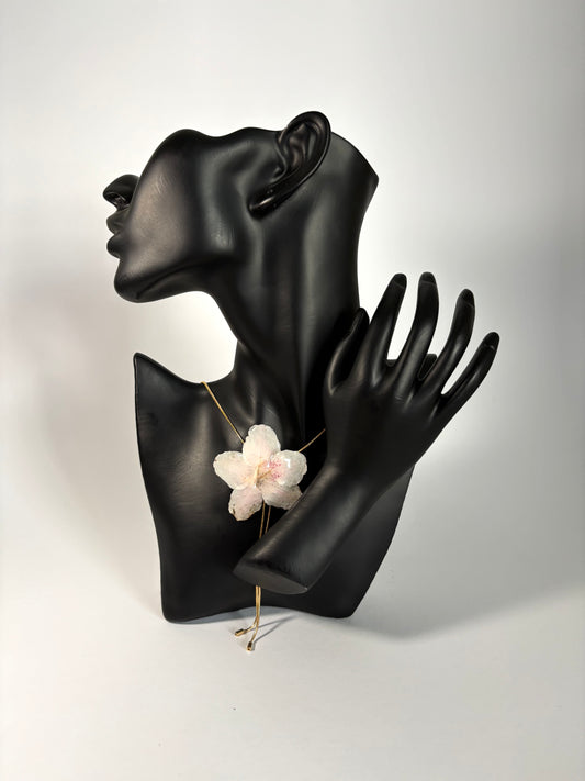 Soft pink hibiscus