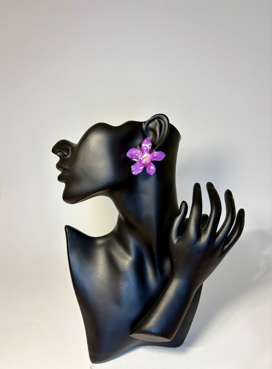 Cercei mini Hibiscus