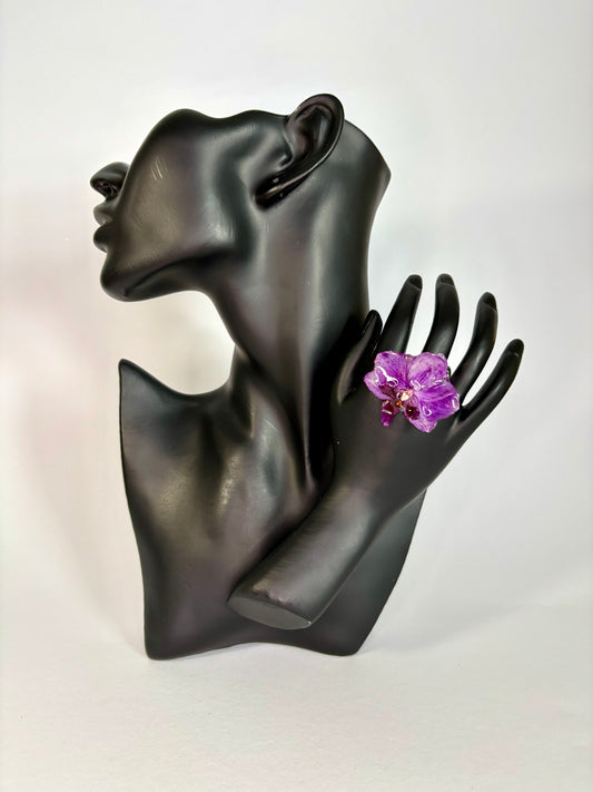 Mini orchid ring