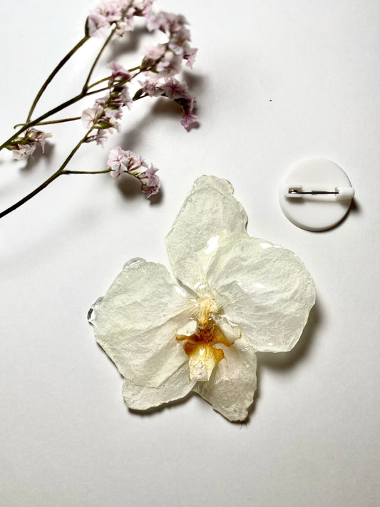 White Brooch